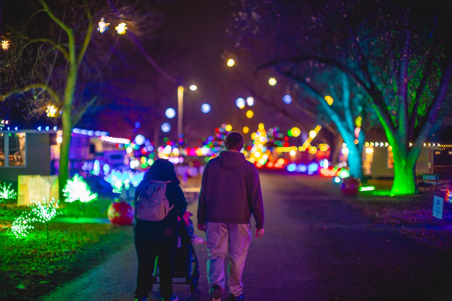 On Dasher, On Blitzen, A Christmas Village comes to Falconwood Park in November, “Falconwood Frosty Nights – Christmas Village & Lights”!